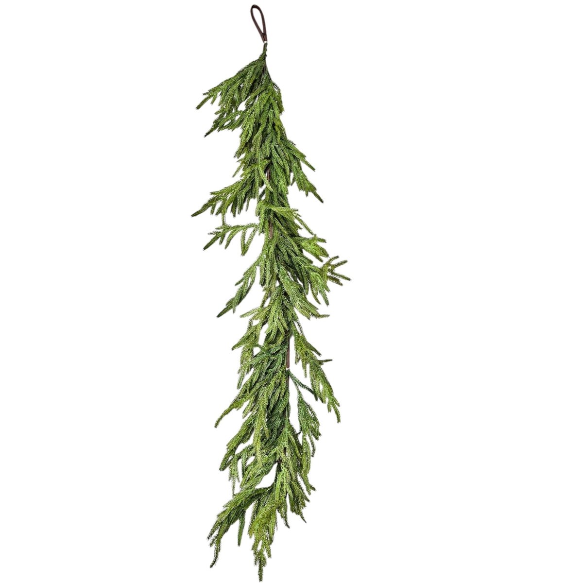 60'' Lush Natural Touch Norfolk Pine Garland - A Christmas Masterpiece - Napa Valley Wildflower Co.