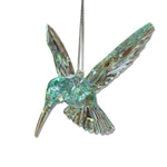 Acrylic Iridescent Hummingbird Ornament | Shimmering Tree Accent - Napa Valley Wildflower Co.