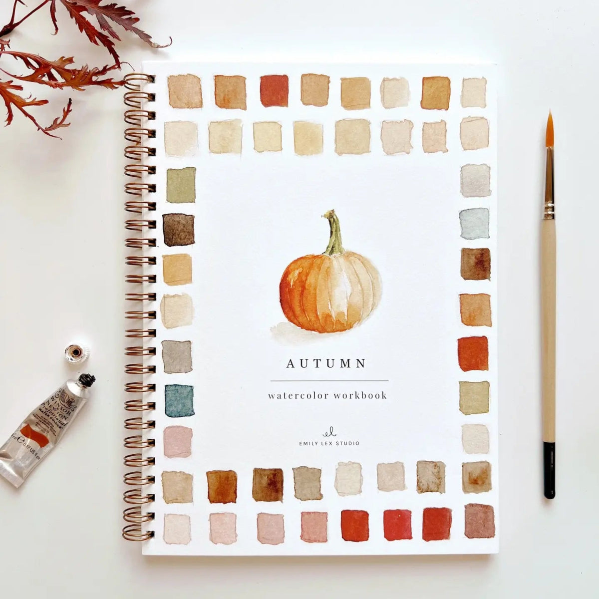 Autumn Watercolor Workbook - Napa Valley Wildflower Co.