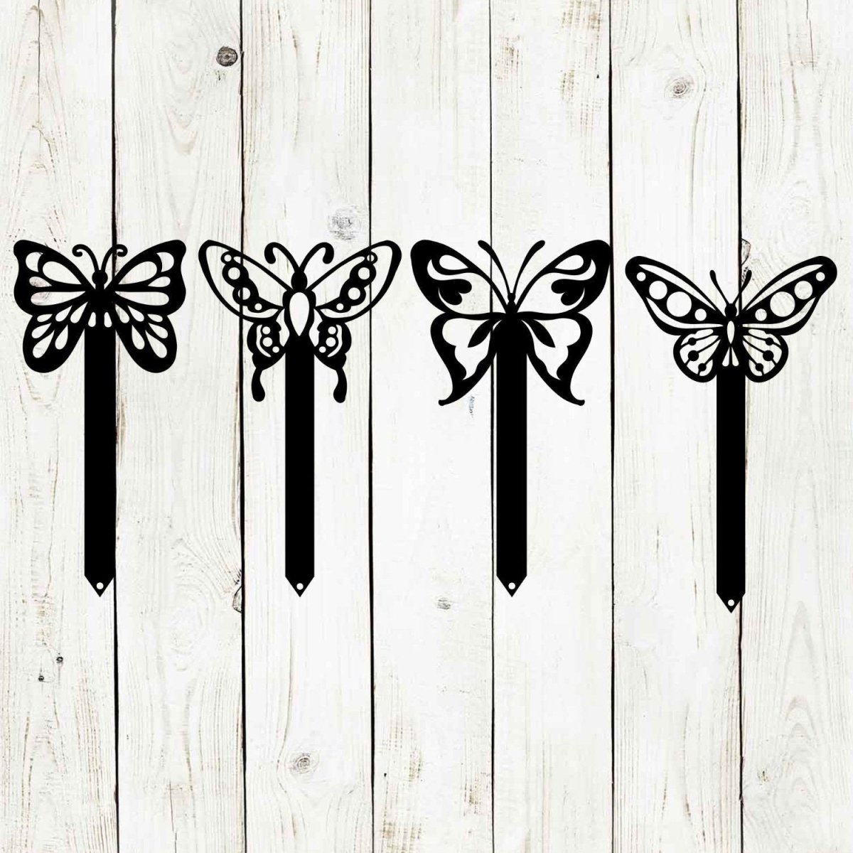 Butterfly Metal Yard Stake - Napa Valley Wildflower Co.