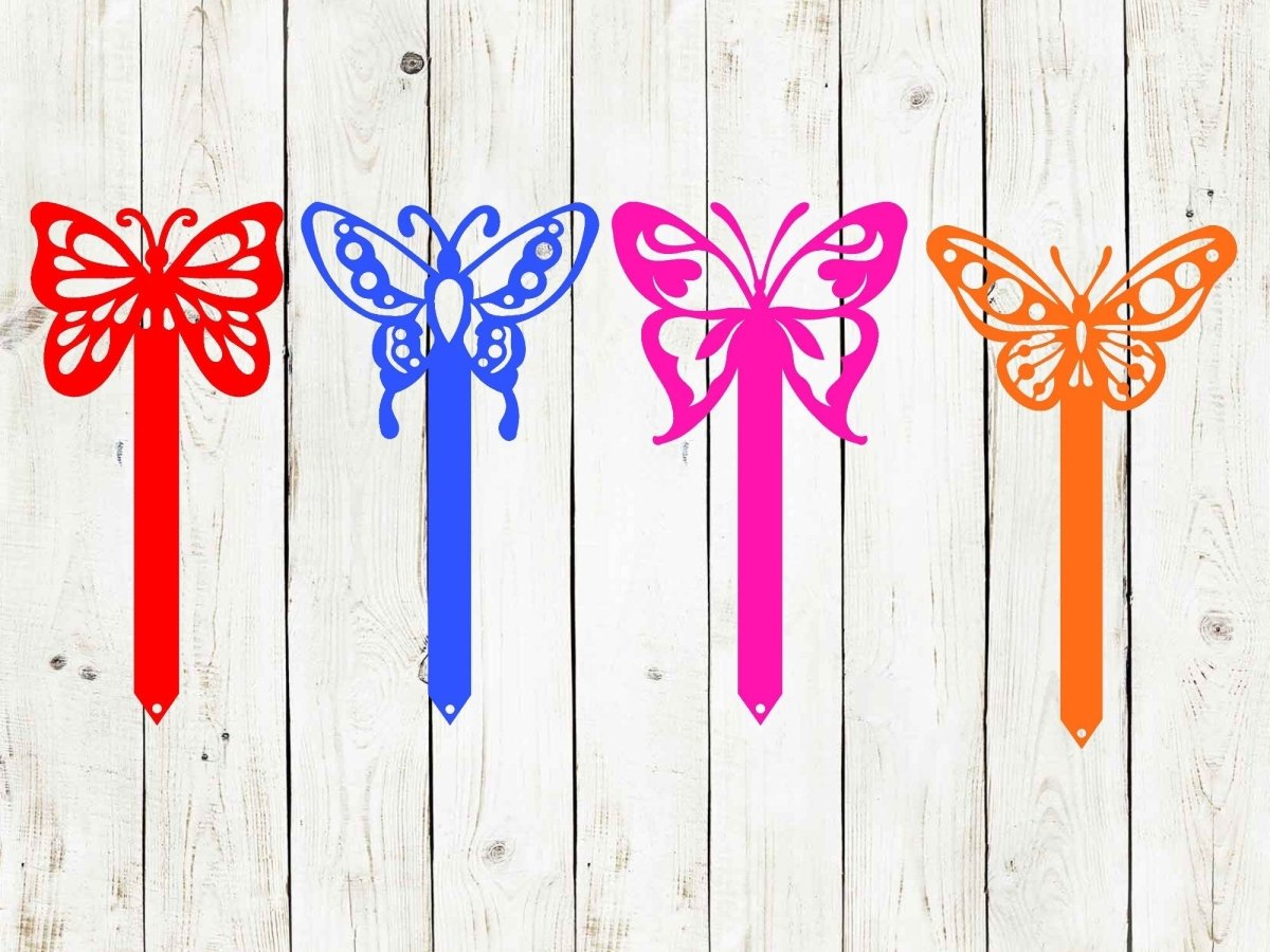 Butterfly Metal Yard Stake - Napa Valley Wildflower Co.