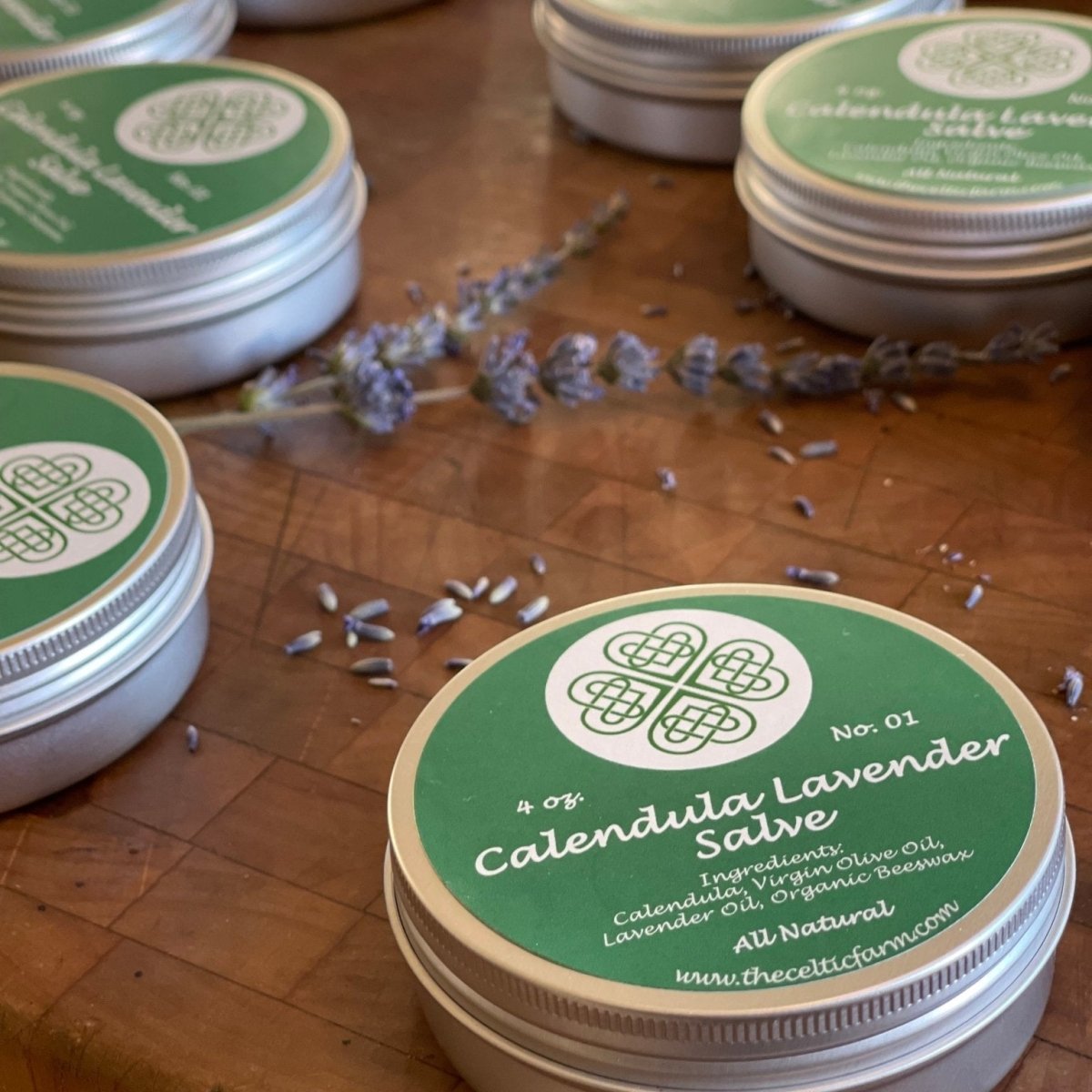 Calendula Lavender Salve - Soothing All Natural Skin - Napa Valley Wildflower Co.
