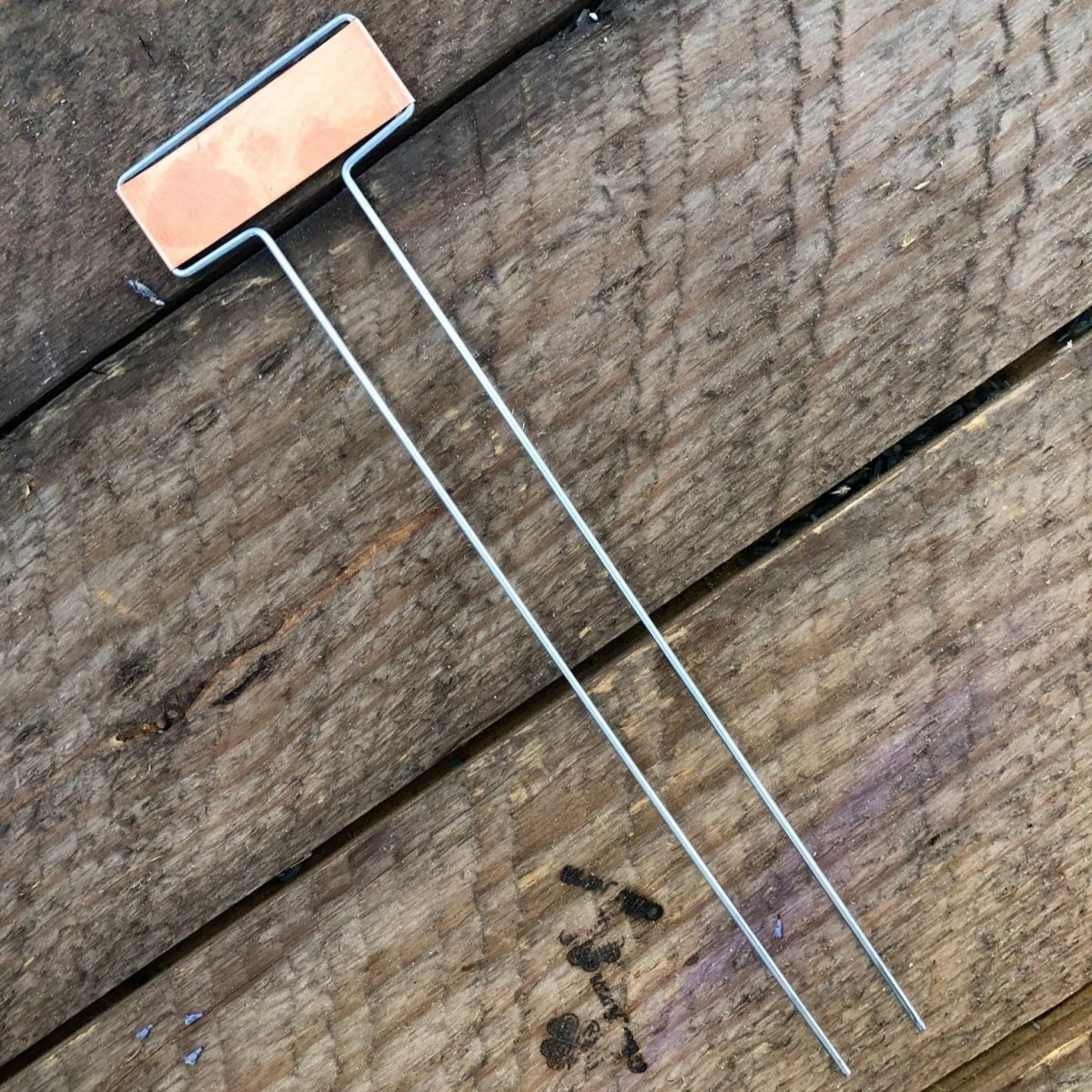 Copper and Galvanized Steel Garden Markers (Set of 30) - Napa Valley Wildflower Co.
