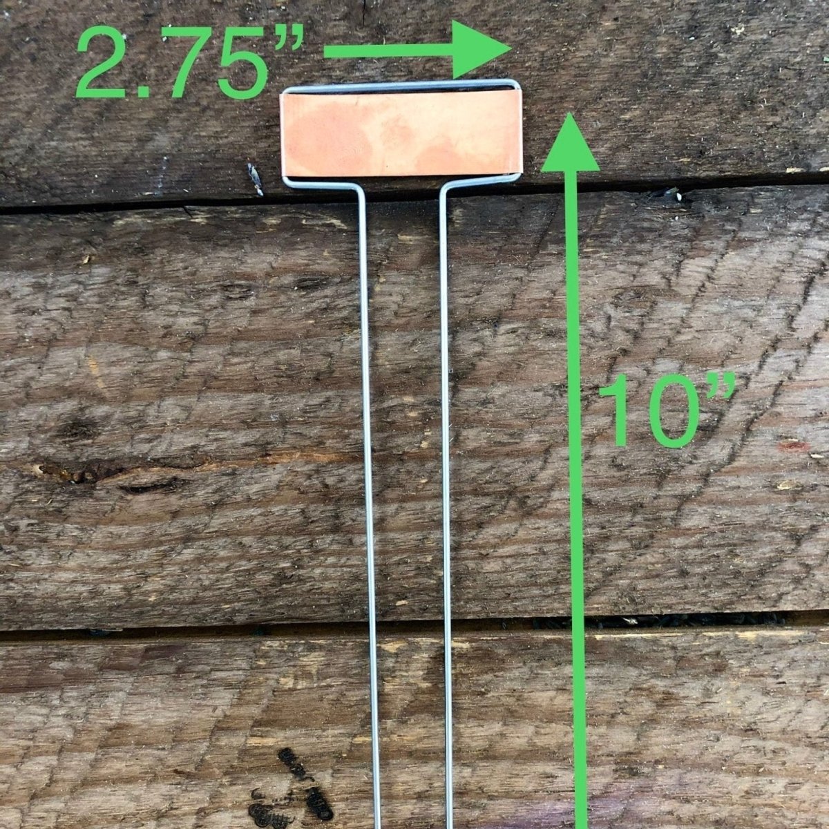 Copper and Galvanized Steel Garden Markers (Set of 30) - Napa Valley Wildflower Co.