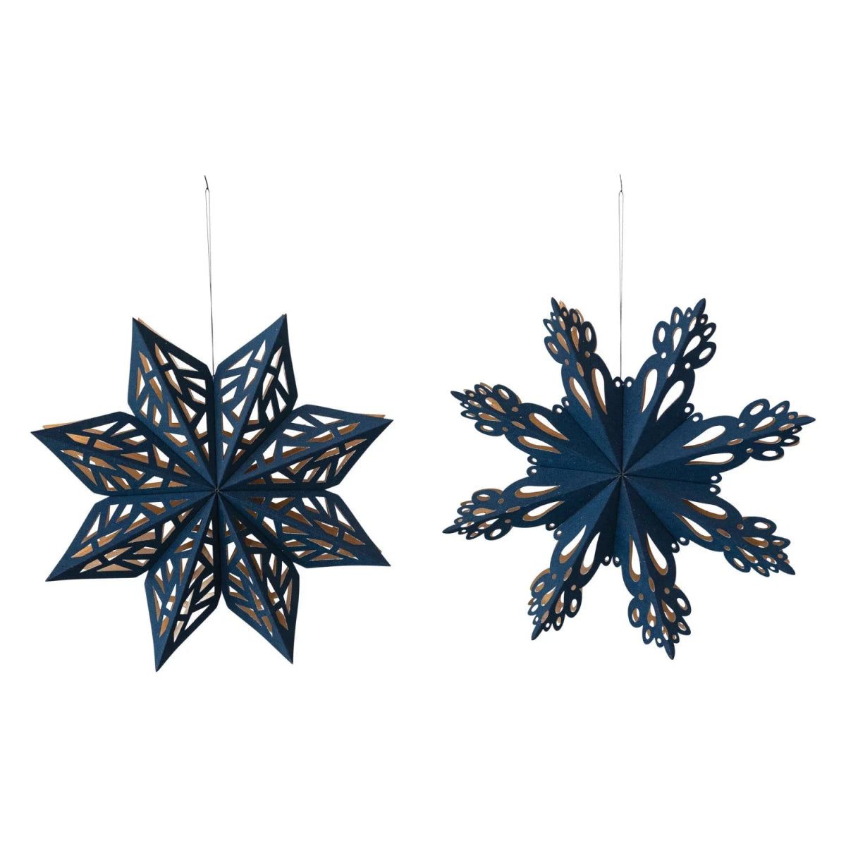 Elegant Modern Paper Snowflake Decoration - Napa Valley Wildflower Co.