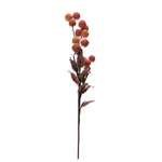 Faux Orange Berry Stem - Napa Valley Wildflower Co.