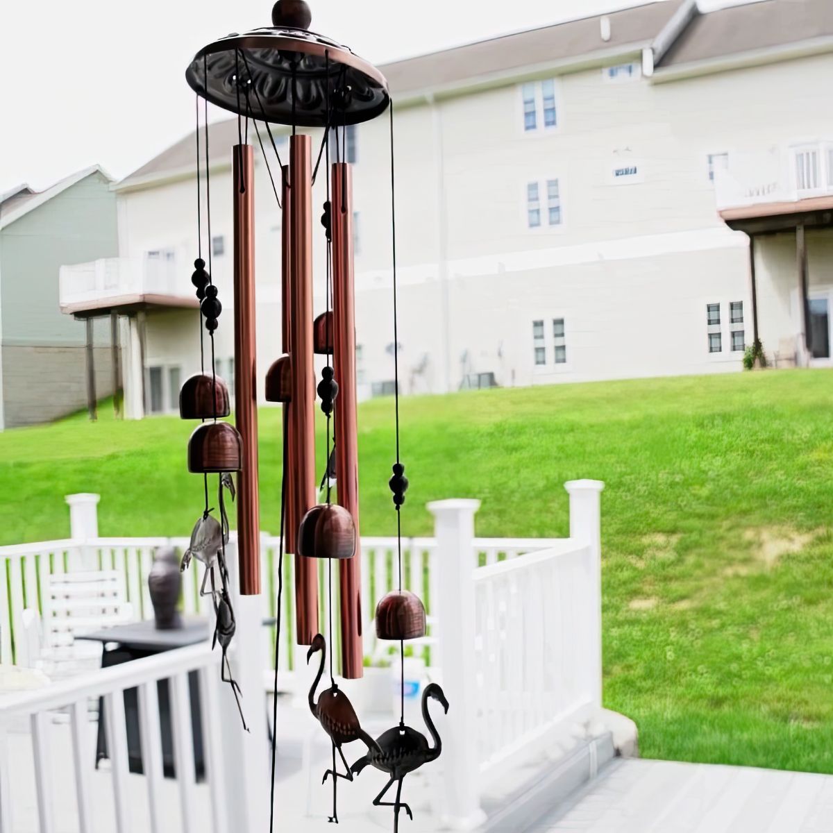 Flamingo Wind Chime - Napa Valley Wildflower Co.