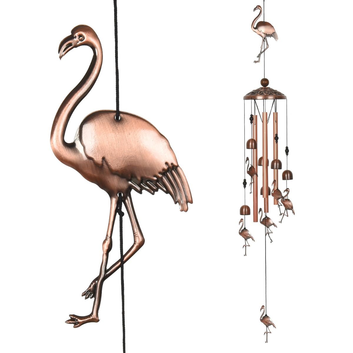 Flamingo Wind Chime - Napa Valley Wildflower Co.