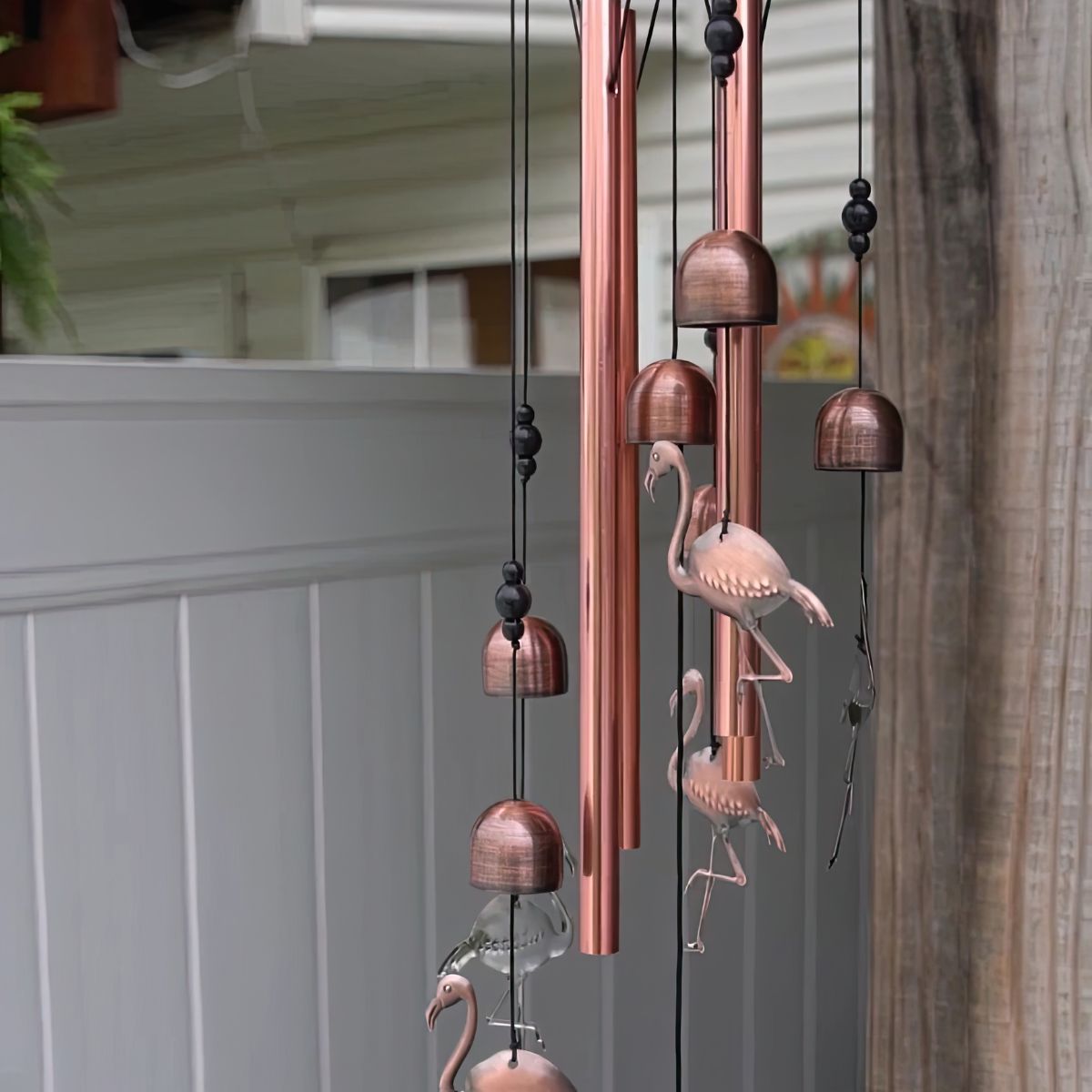 Flamingo Wind Chime - Napa Valley Wildflower Co.