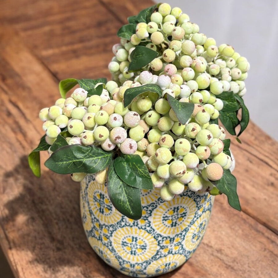 Frosted Green Berry Bouquet Bundle - Napa Valley Wildflower Co.