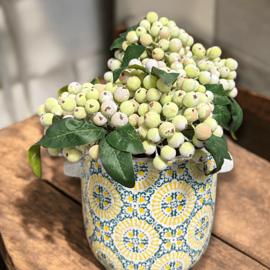Frosted Green Berry Bouquet Bundle - Napa Valley Wildflower Co.