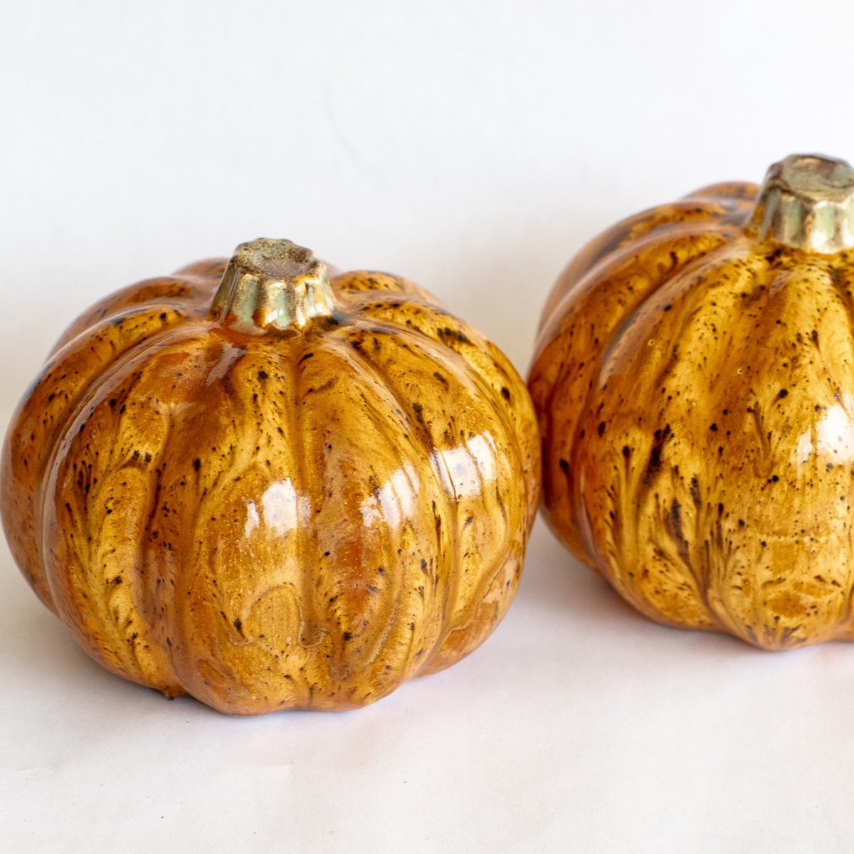 Handcrafted Ceramic Pumpkin - Napa Valley Wildflower Co.