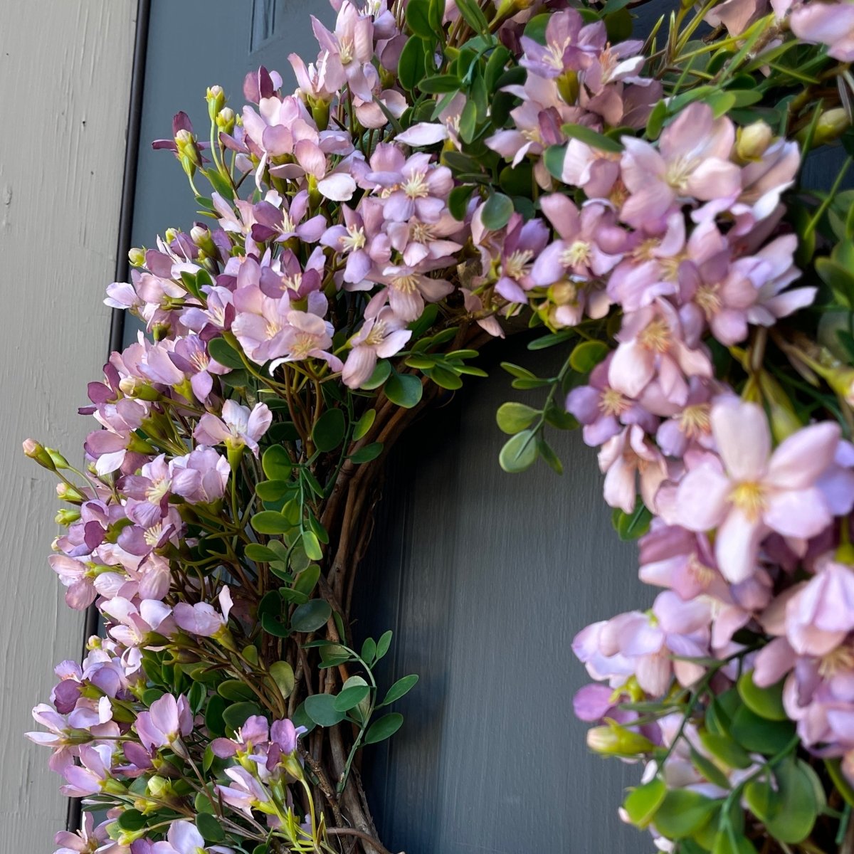 Handcrafted Lavender Summer Wreath - Napa Valley Wildflower Co.