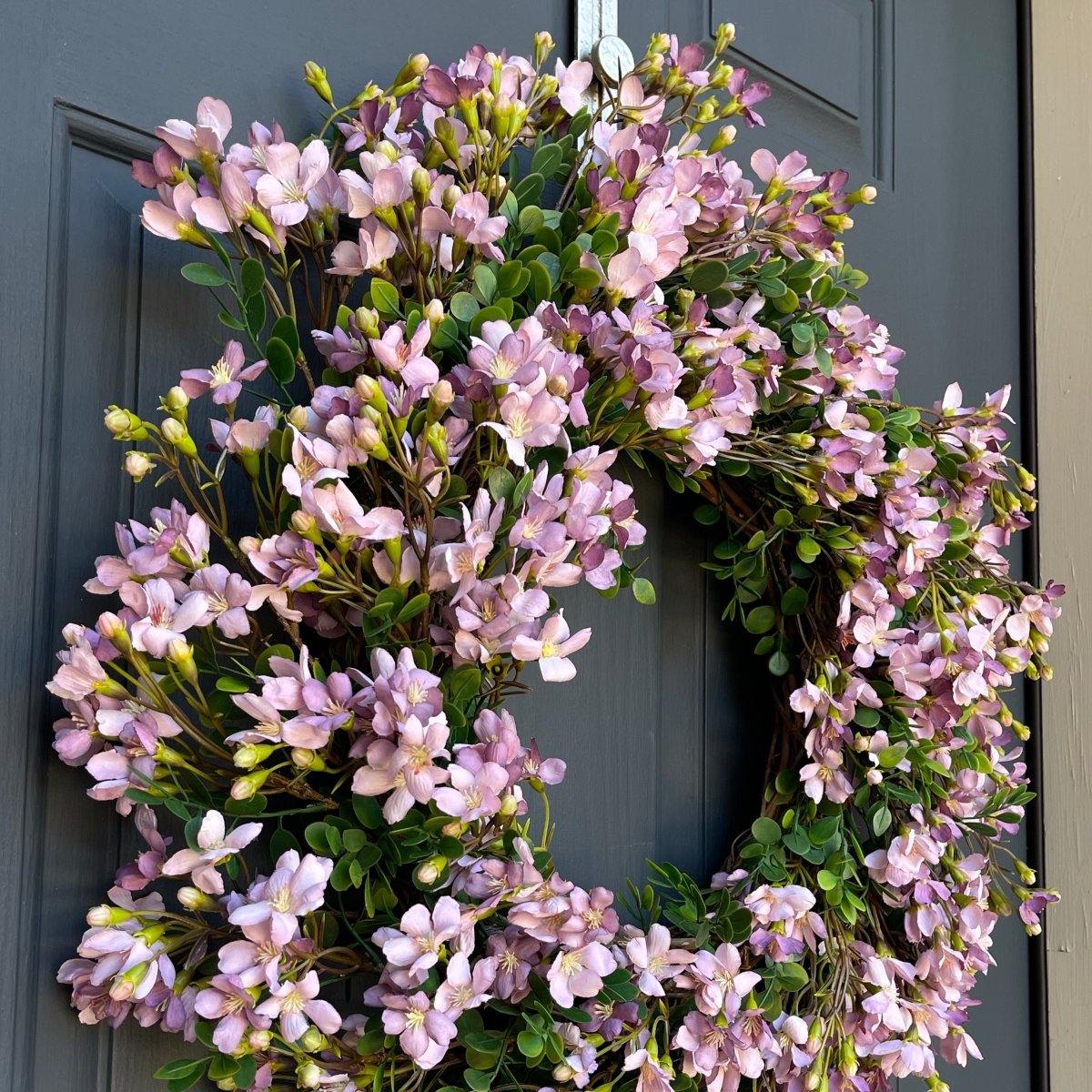 Handcrafted Lavender Summer Wreath - Napa Valley Wildflower Co.