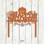 Happy Halloween Metal Yard Stake - Napa Valley Wildflower Co.