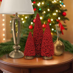 Holiday Berry 3 Tree Set | Winter Forest Display - Napa Valley Wildflower Co.