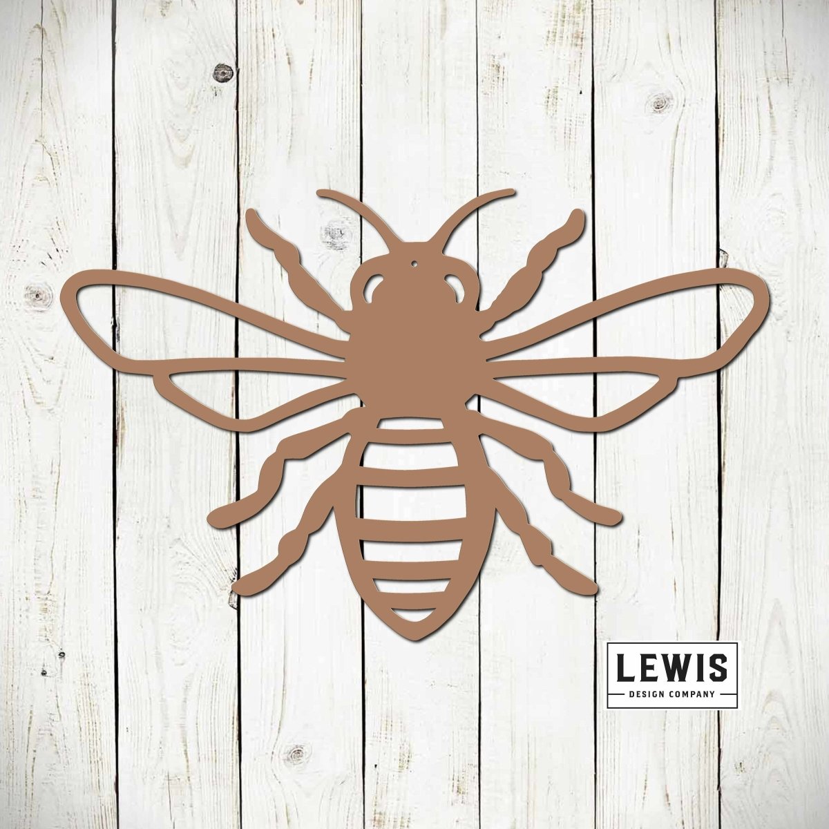 Honey Bee Garden Metal Sign - Napa Valley Wildflower Co.