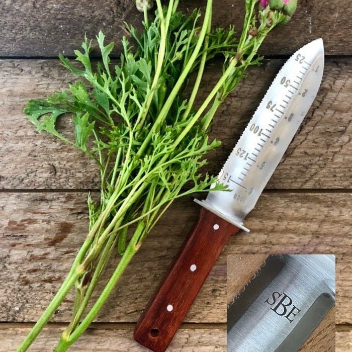 Katana Hori Hori Garden Tool | Engrave! - Napa Valley Wildflower Co.