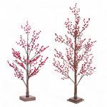 LED Red Berry Tree | 2 Sizes - Napa Valley Wildflower Co.