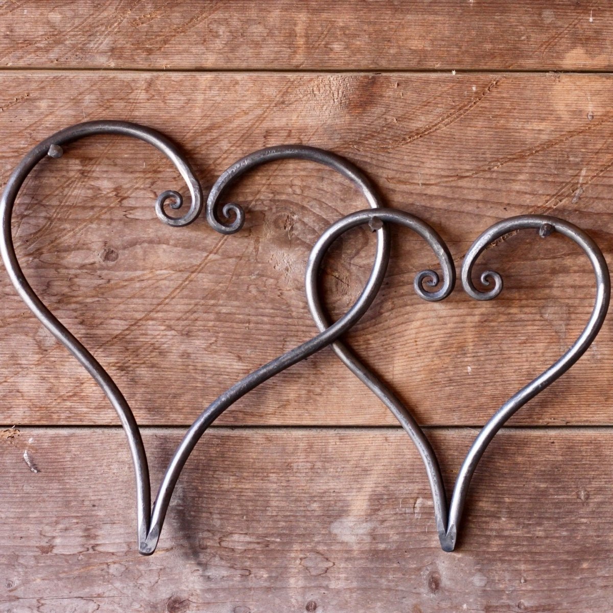 Linked Hearts Metal Wall Art - Napa Valley Wildflower Co.