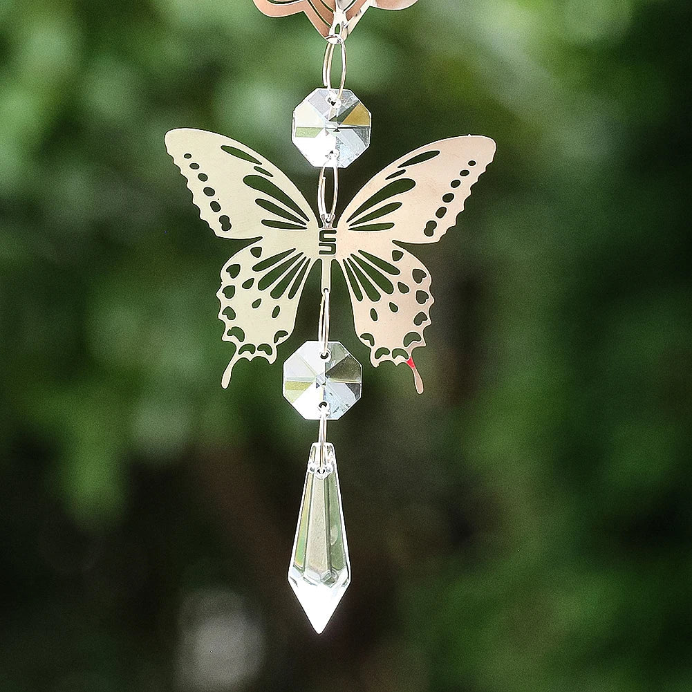 Mesmerizing 3D Kinetic Wind Spinner & Suncatcher - Napa Valley Wildflower Co.