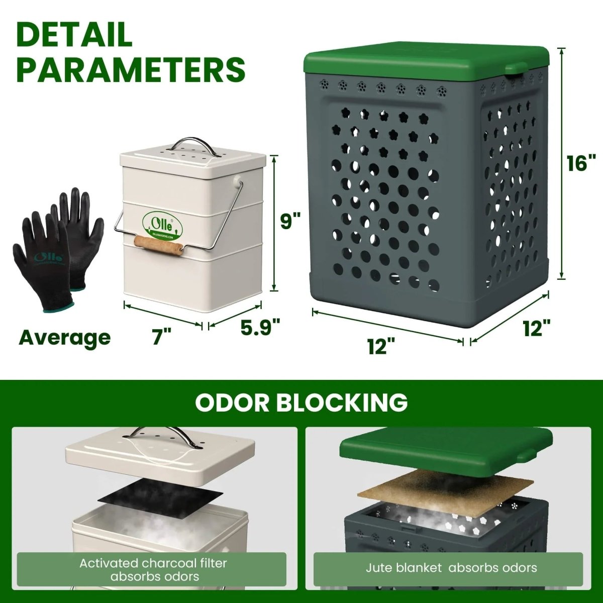 OLLE Garden In - ground Worm Compost Bin - Napa Valley Wildflower Co.