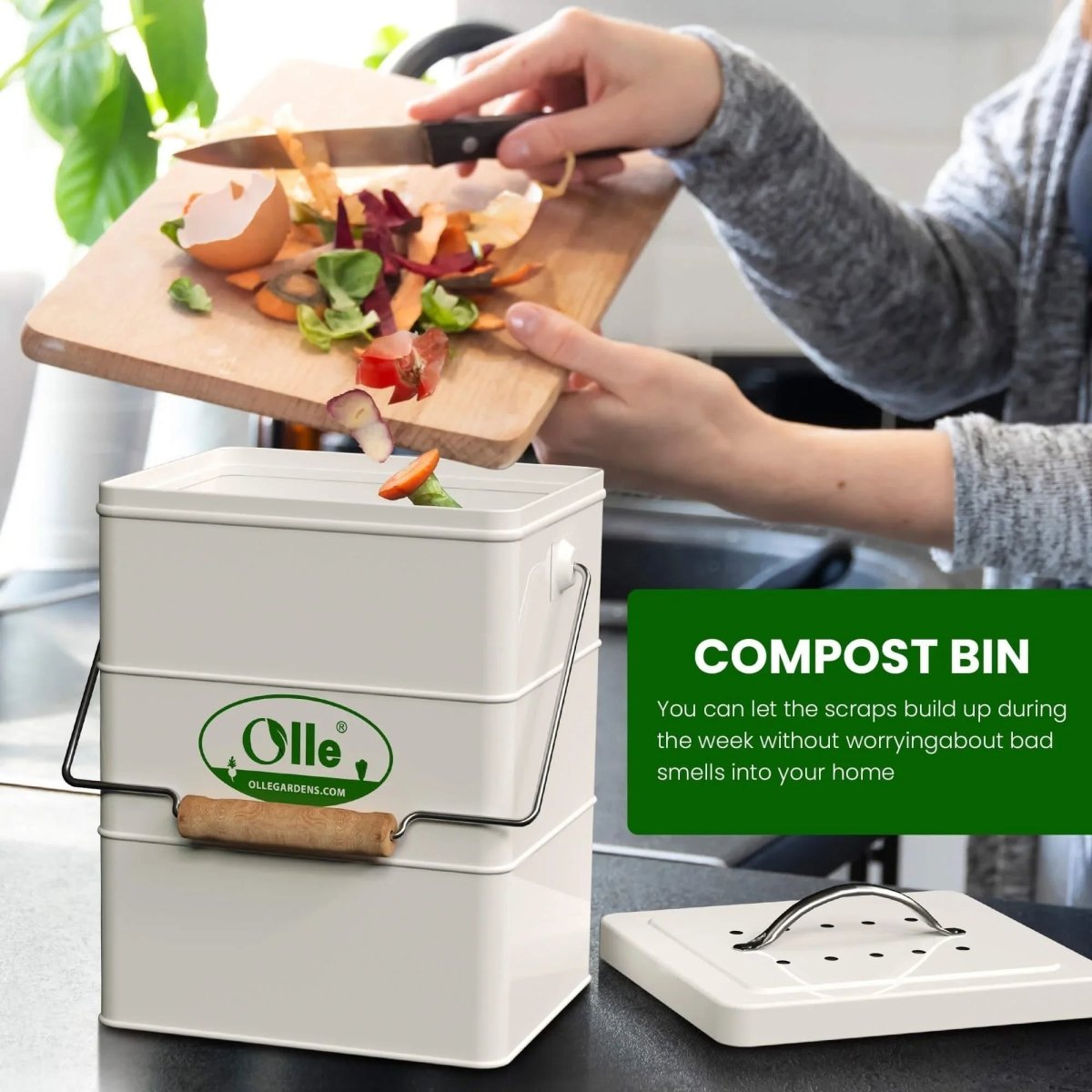 OLLE Garden In - ground Worm Compost Bin - Napa Valley Wildflower Co.