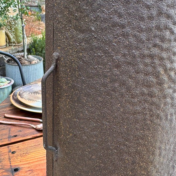 Oversized Rustic Chimney Floor Lantern - Napa Valley Wildflower Co.
