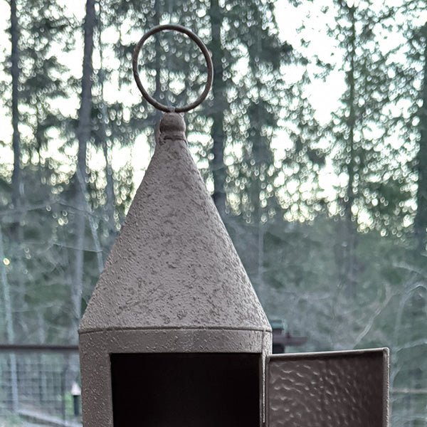 Oversized Rustic Chimney Floor Lantern - Napa Valley Wildflower Co.