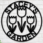 Personalized Custom Garden Metal Sign: A Unique Gift for the Gardener - Napa Valley Wildflower Co.
