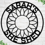 Personalized Custom Garden Metal Sign: A Unique Gift for the Gardener - Napa Valley Wildflower Co.