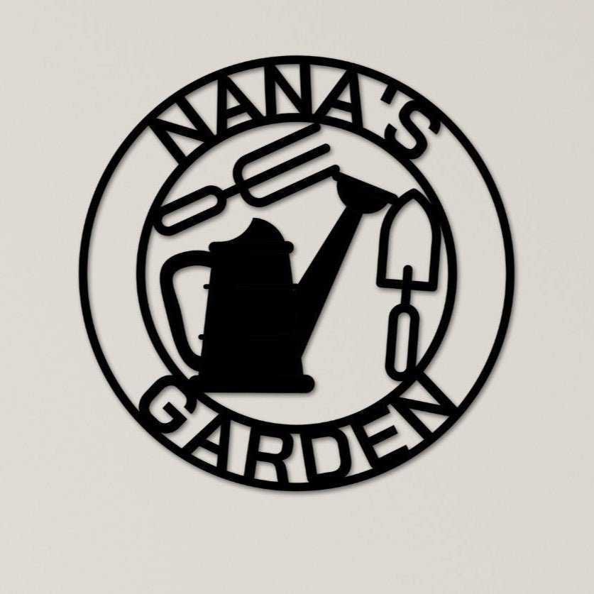 Personalized Custom Garden Metal Sign: The Perfect Gift - Napa Valley Wildflower Co.