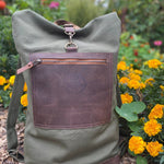 Premium Waxed Canvas Harvest Bag - Napa Valley Wildflower Co.