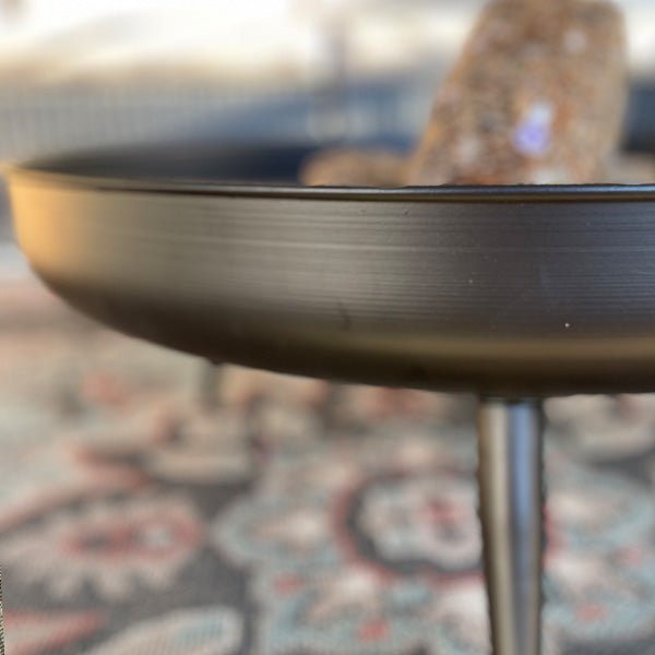 Raised Metal Fire Pit Bowl - Napa Valley Wildflower Co.