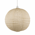 Soji™ Stella Nova Chevron Pearl 18" Pendant Lamp - Napa Valley Wildflower Co.