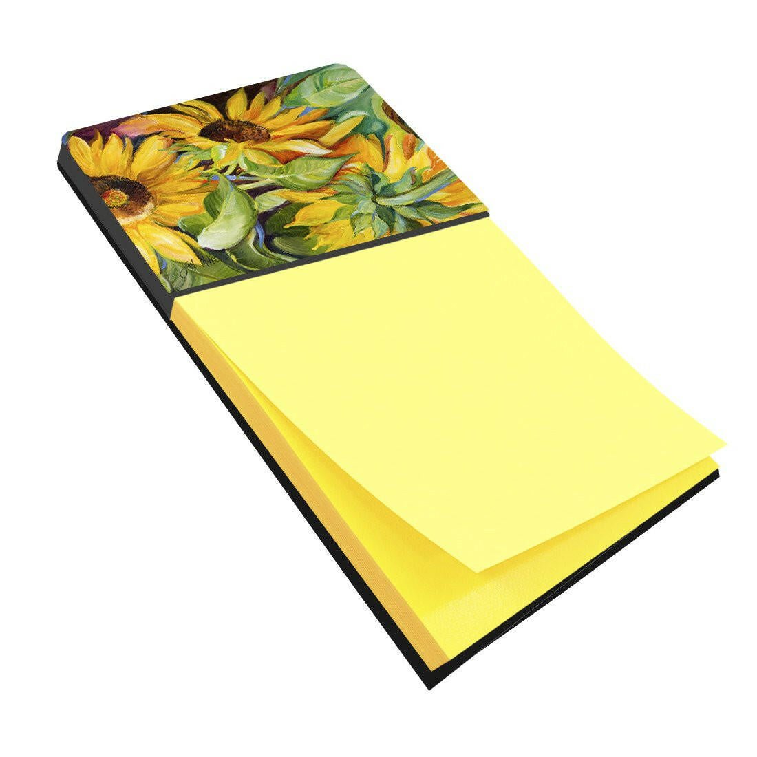 Sunflower Print Decorative Sticky Note Holder - Napa Valley Wildflower Co.