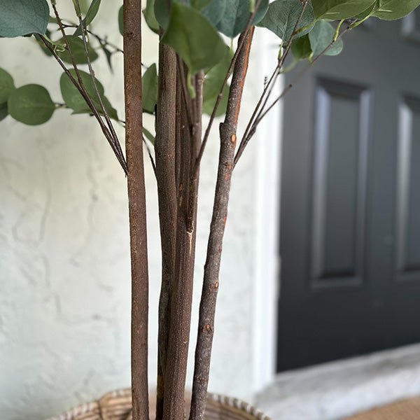 Tall Lifelike Potted Tree - Napa Valley Wildflower Co.