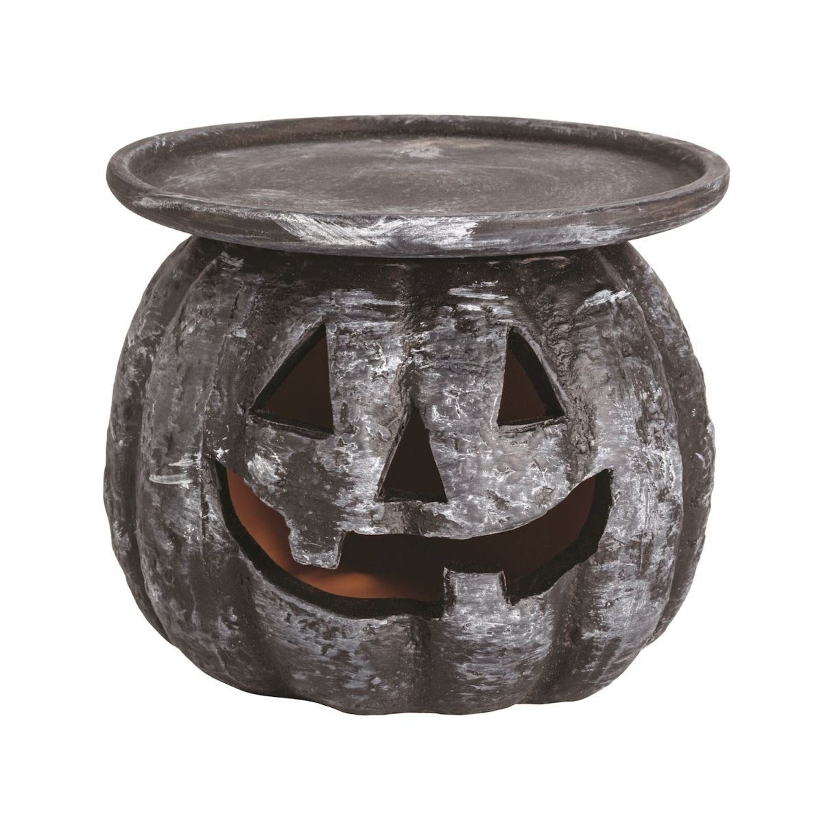 Terracotta Halloween Pillar Candle Holders | 3 Styles - Napa Valley Wildflower Co.