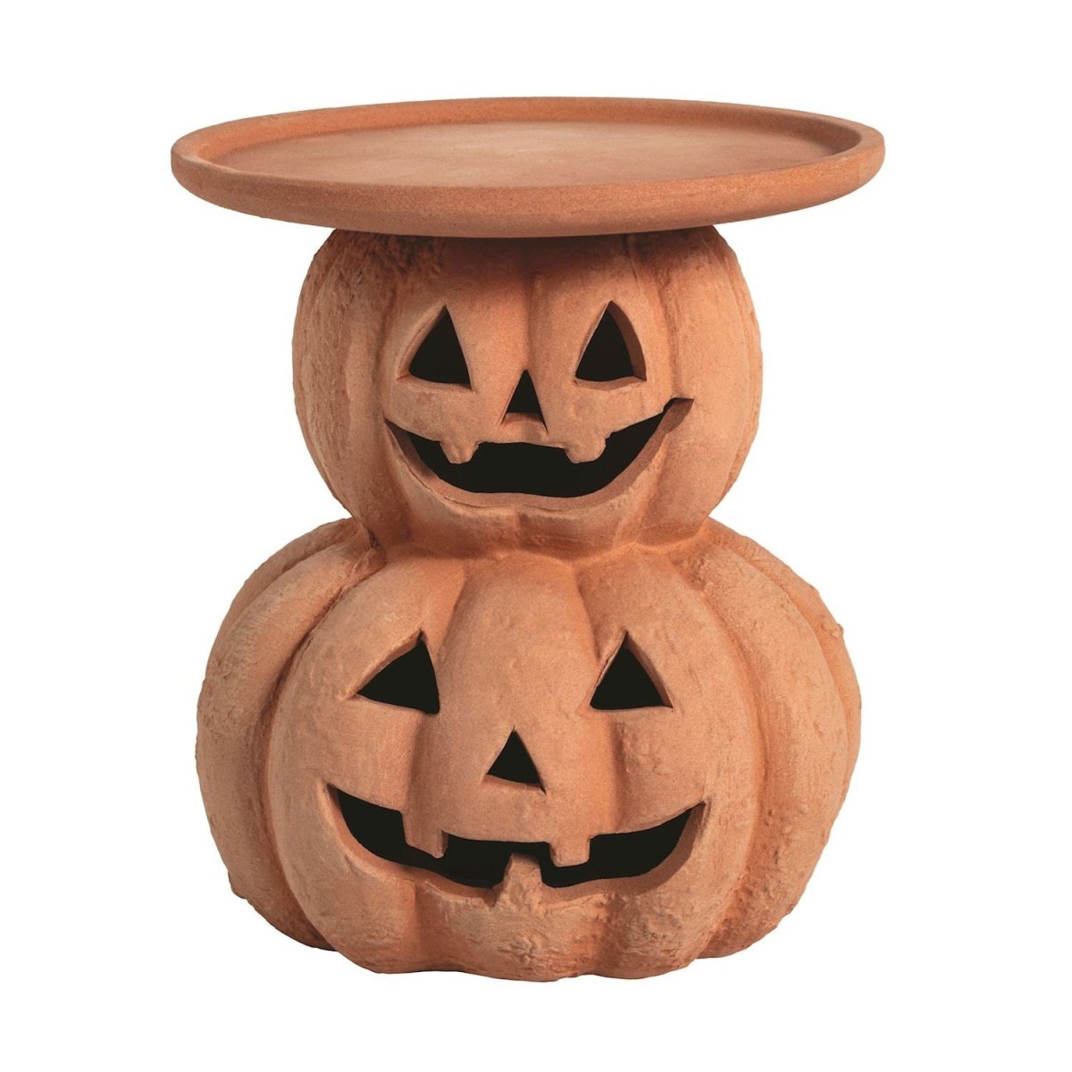 Terracotta Halloween Pillar Candle Holders | 3 Styles - Napa Valley Wildflower Co.