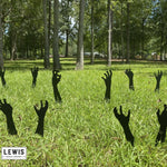 Zombie Hands Metal Yard Stakes Set - Napa Valley Wildflower Co.