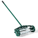 18” Rolling Lawn Aerator – Spike Yard Aerator with Splash Guard & Comfort Handl - Napa Valley Wildflower Co.