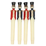 20 Hand Painted Navy Blue Royal Guard Candles - Napa Valley Wildflower Co.