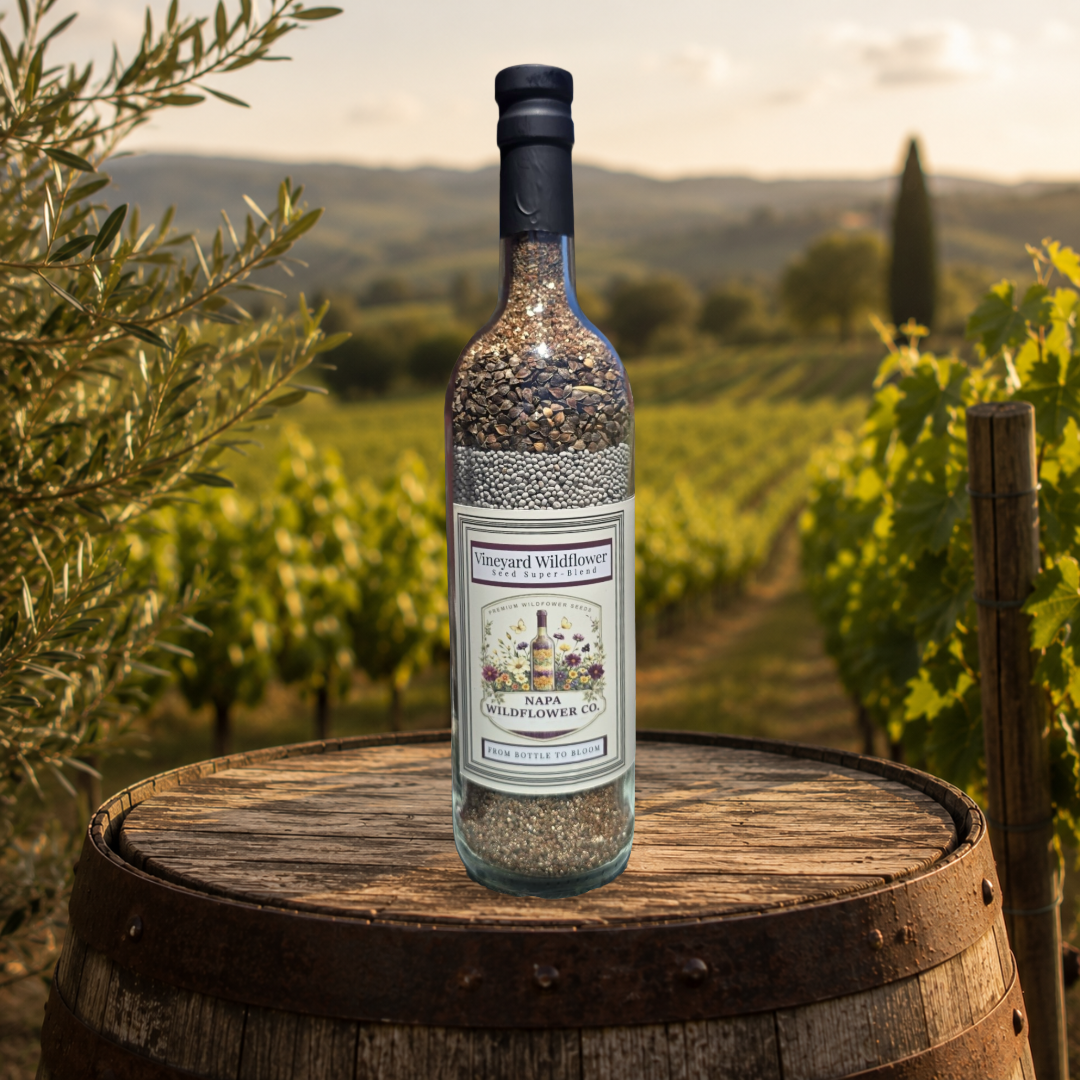 Vineyard Wildflower Super-Blend Front Label