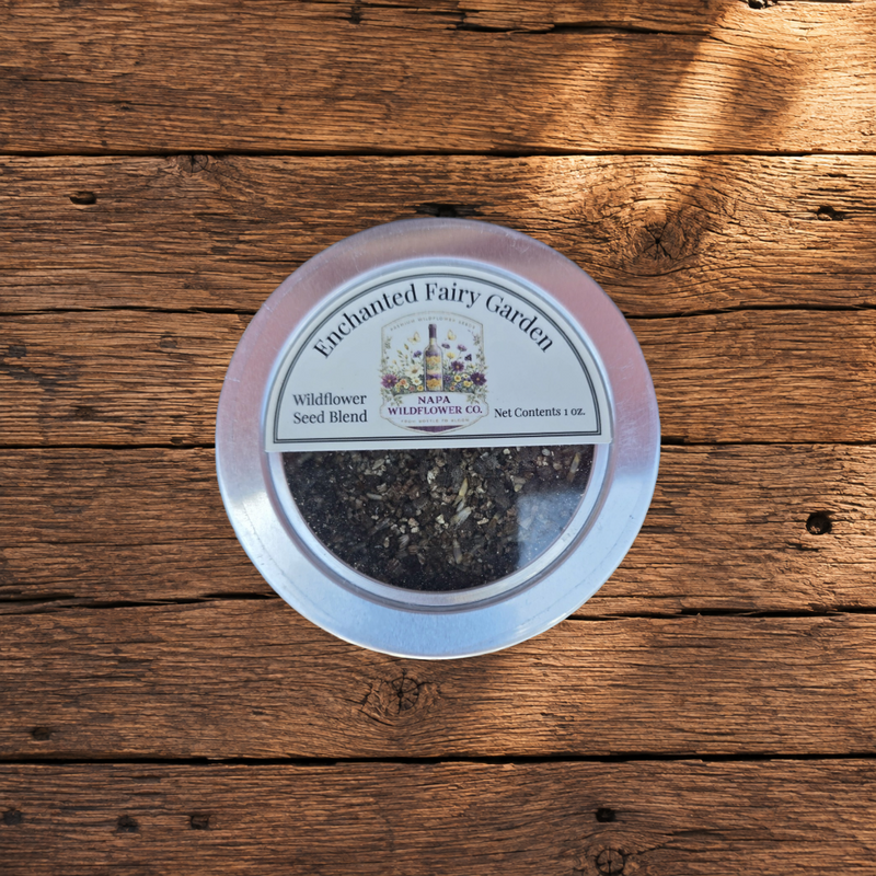 Enchanted Fairy Garden Wildflower Seed Blend 4-oz. Tin