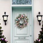 24" Touch of Whimsy Pastel Wreath | Soft &amp; Elegant Holiday Decor - Napa Valley Wildflower Co.