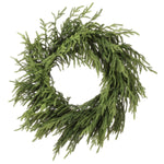 30'' Real Touch Norfolk Pine Christmas Wreath - Napa Valley Wildflower Co.