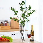 32'' Faux Green Leaf Branch - Napa Valley Wildflower Co.