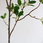 32'' Faux Green Leaf Branch - Napa Valley Wildflower Co.