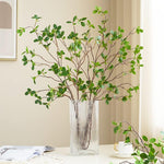 32'' Faux Green Leaf Branch - Napa Valley Wildflower Co.