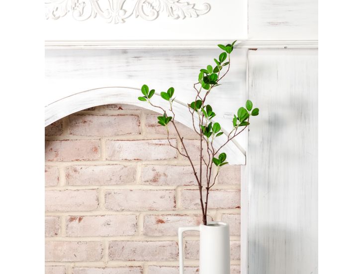 32'' Faux Green Leaf Branch - Napa Valley Wildflower Co.